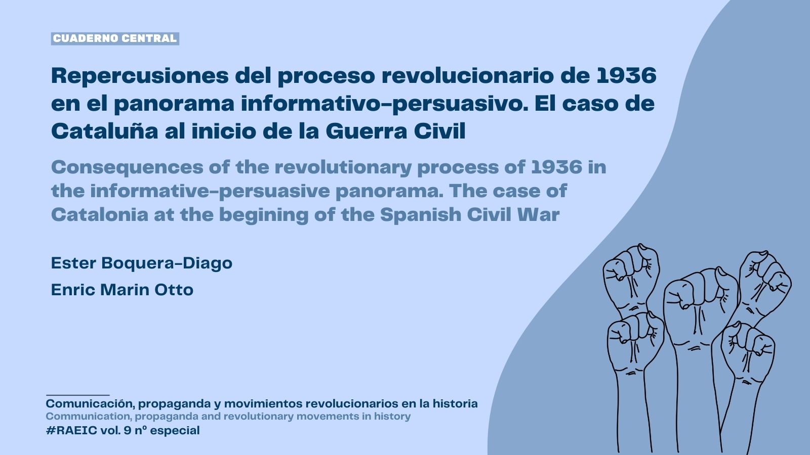 Portada: Proceso revolucionario 1936